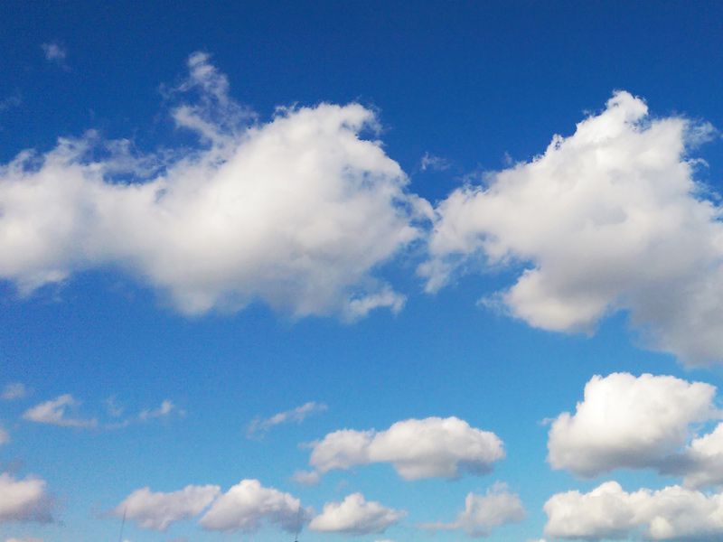Ballons am Himmel